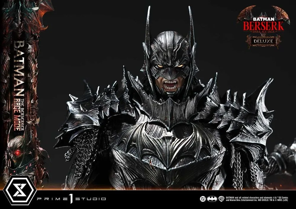 DC Comics Statue – Batman Berserker Rage Mode Deluxe 1/4 93 cm 13