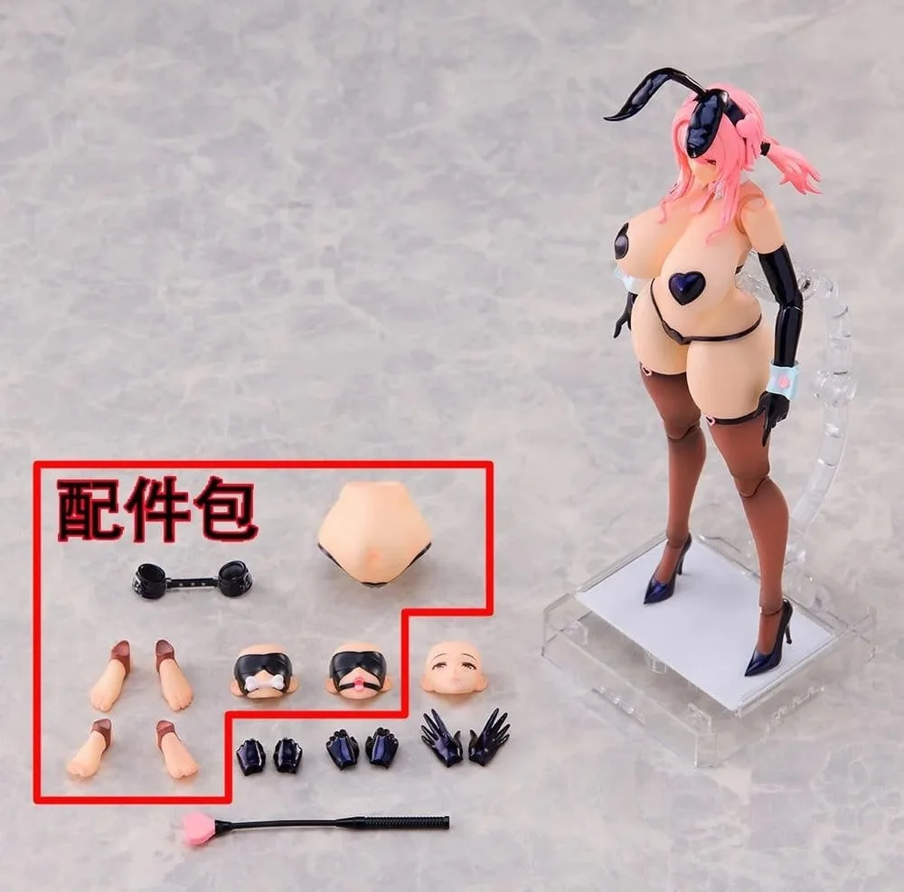 Original Character Parts Set – Reverse Bunny Girl Nicole 1/12 6