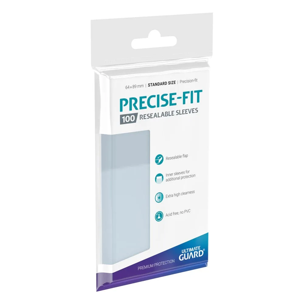 Ultimate Guard Card Sleeves – Resealable Precise-Fit 64 x 89 mm
