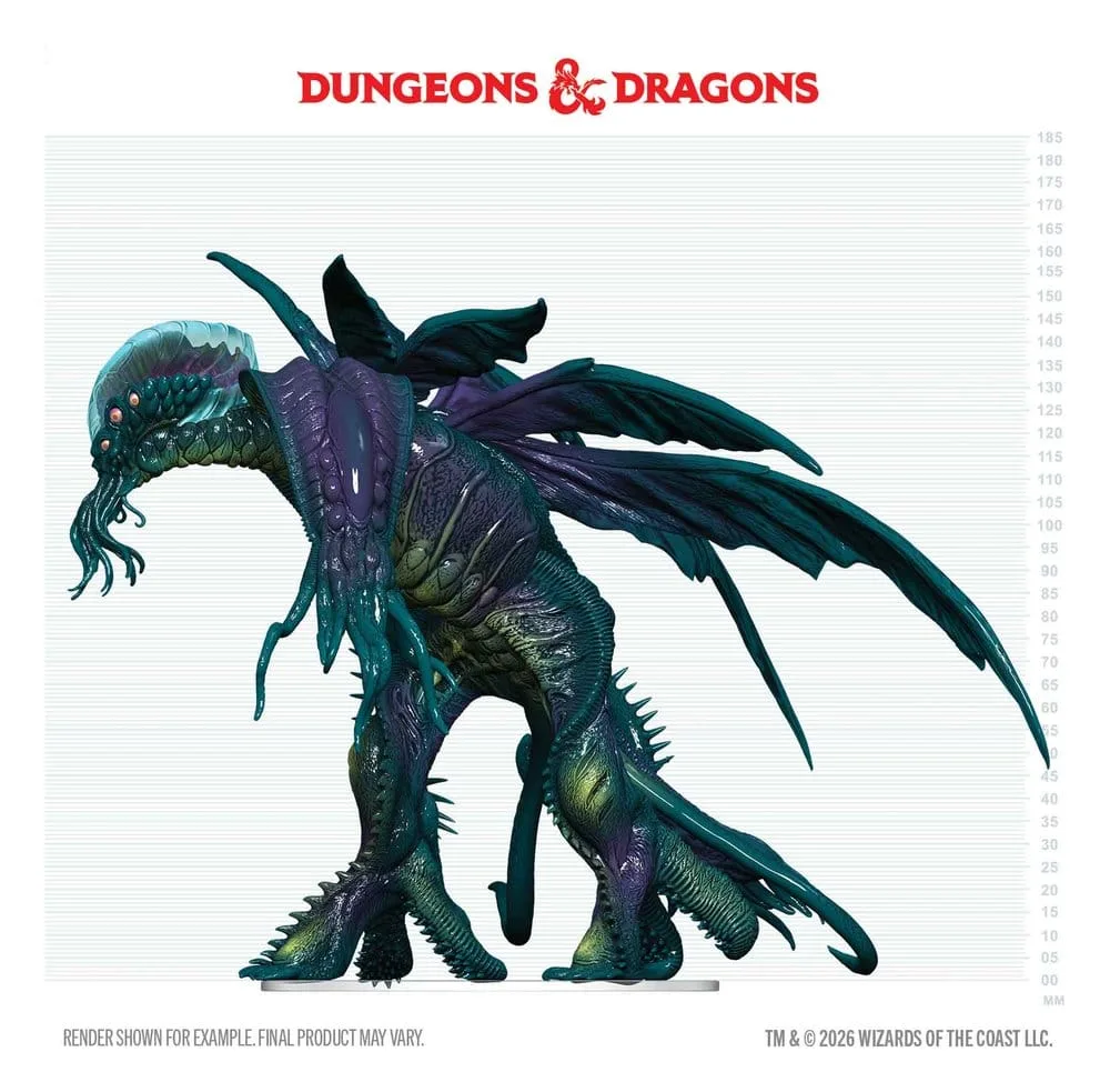 Dungeons & Dragons Miniature – Cthulhu Prepainted 20 cm 5