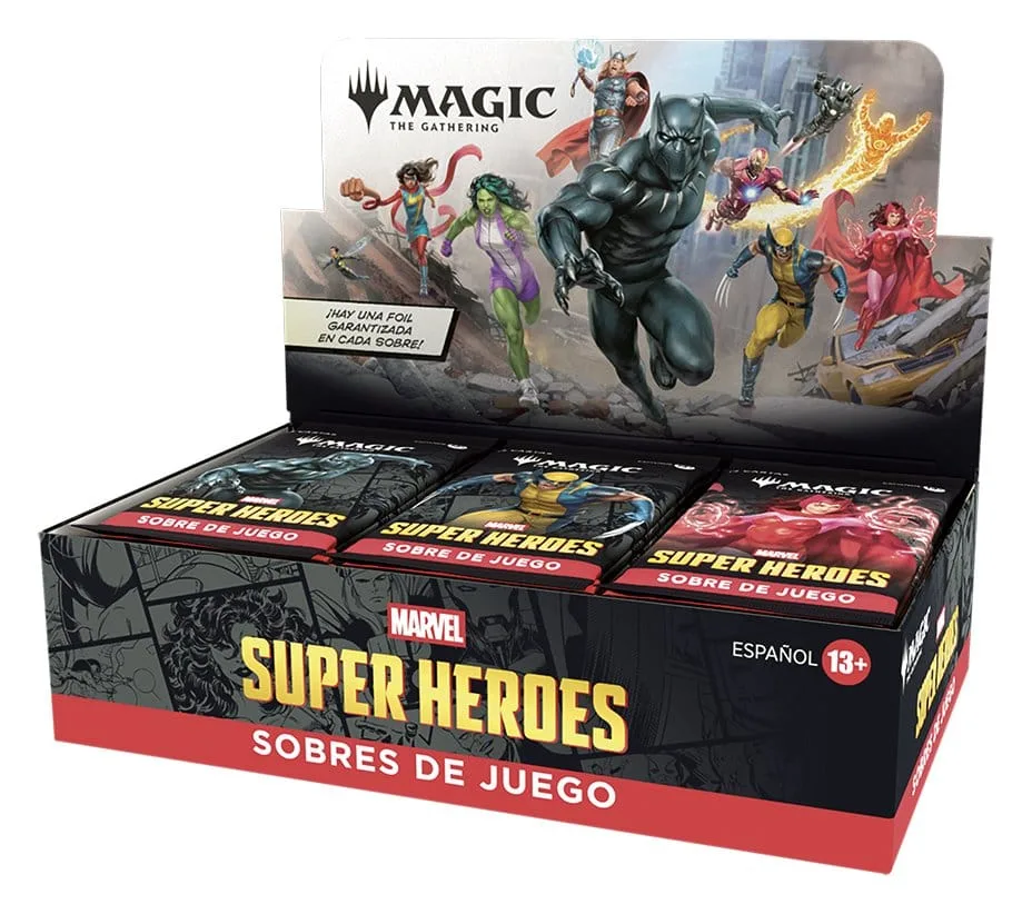 Magic the Gathering Booster Display – Marvel Super Heroes Spanish (30)
