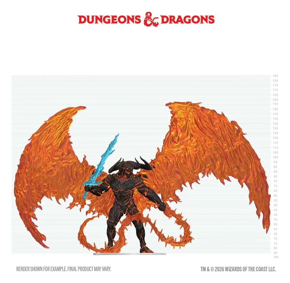 Dungeons & Dragons Miniature – Icons of the Realms Balor 20 cm