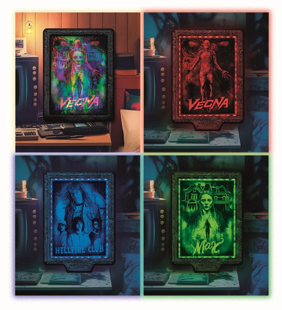 Stranger Things Jigsaw Puzzle – Vecna LED Effect 520 Pieces 6