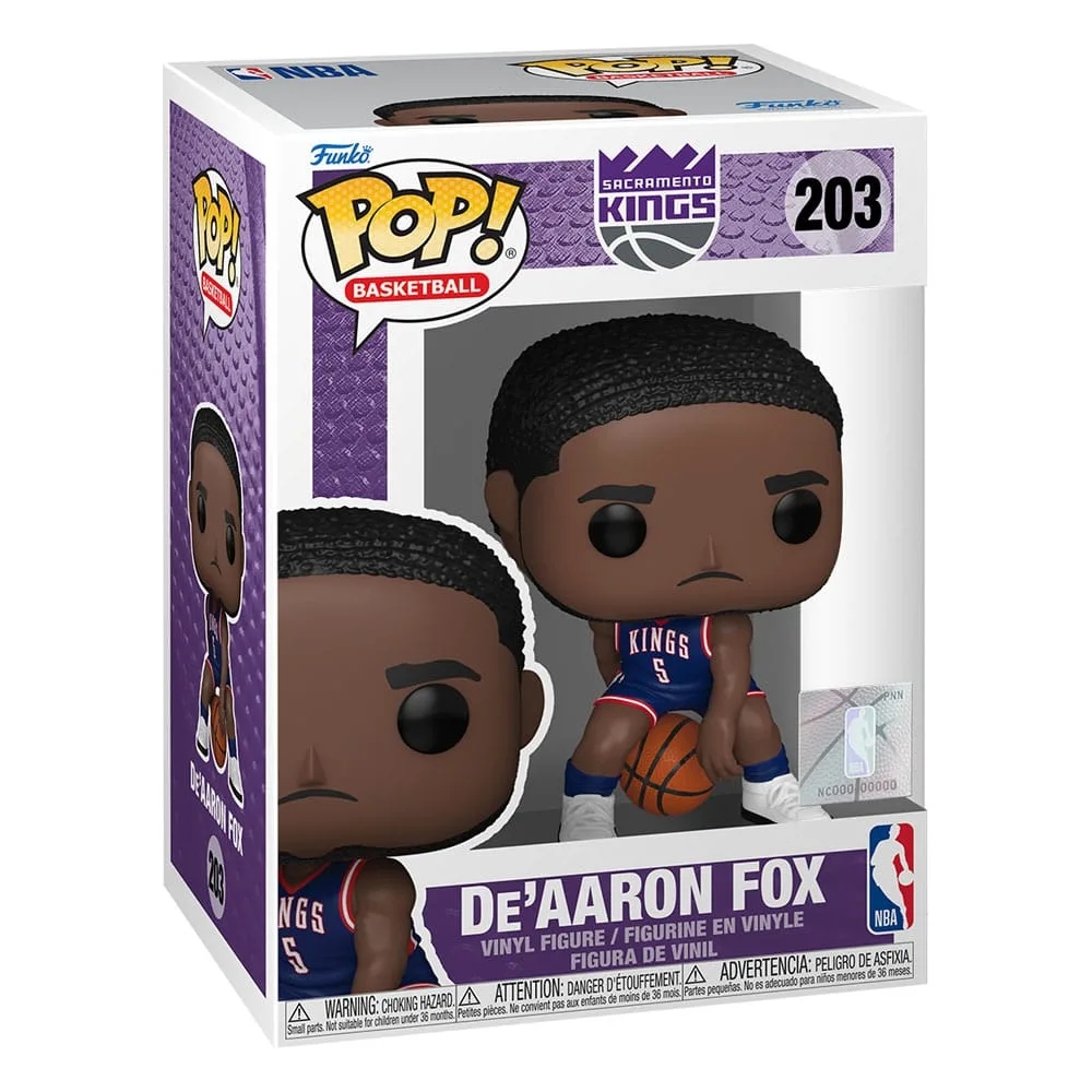 NBA Vinyl Figure – De’Aaron Fox Kings Pop Sports 9 cm 2