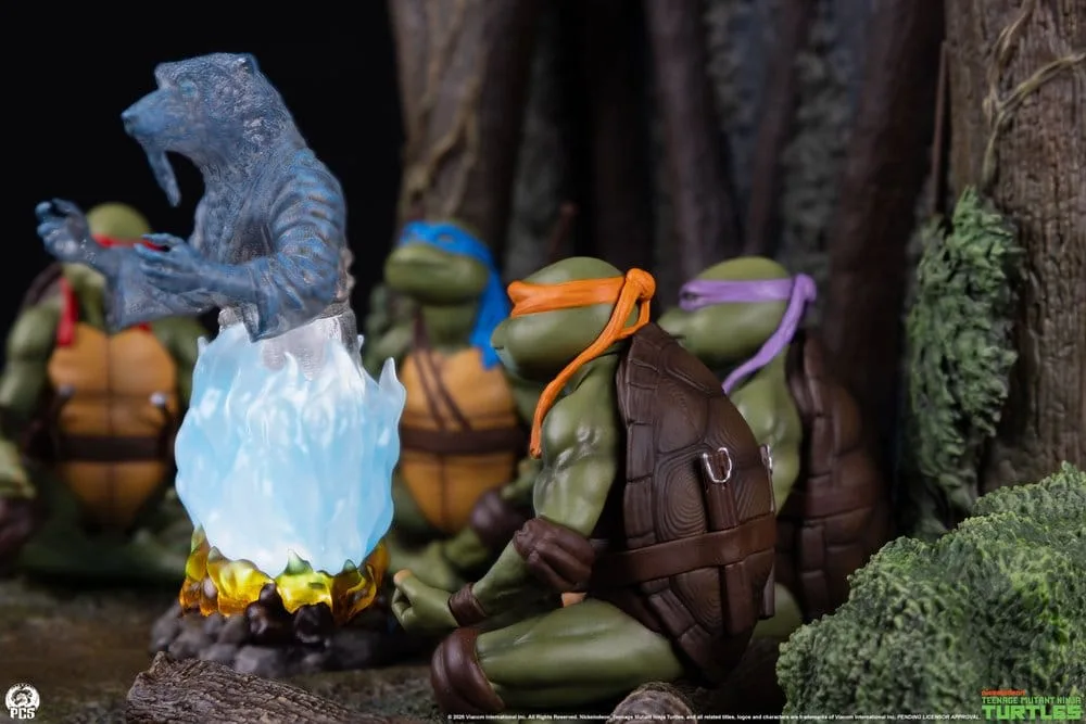 TMNT Mini Scale Diorama – Splinter’s Spirit 36 cm 9