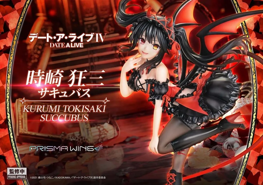 Date A Live PVC Statue – Kurumi Tokisaki Succubus 1/7 25 cm 2