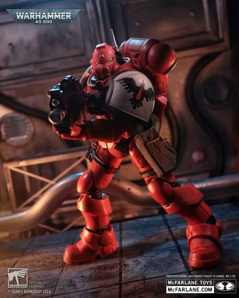 Warhammer 40,000 Action Figure – Blood Ravens Infiltrator 20 cm 13