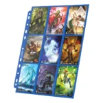 Ultimate Guard Binder Pages – Blue 18-Pocket Side-Loading 10-Pack 5