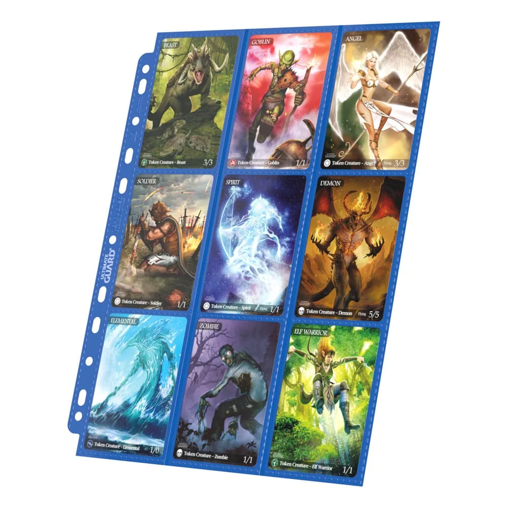 Ultimate Guard Binder Pages – Blue 18-Pocket Side-Loading 10-Pack 5