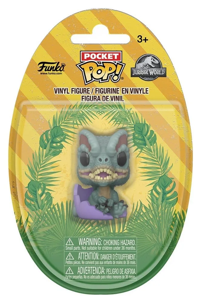 Jurassic World Vinyl Figures – Pocket Pop! Egg Display of 16 2 cm 5