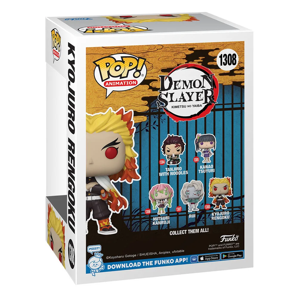 Demon Slayer Vinyl Figure – Rengoku Funko Pop 9 cm 3
