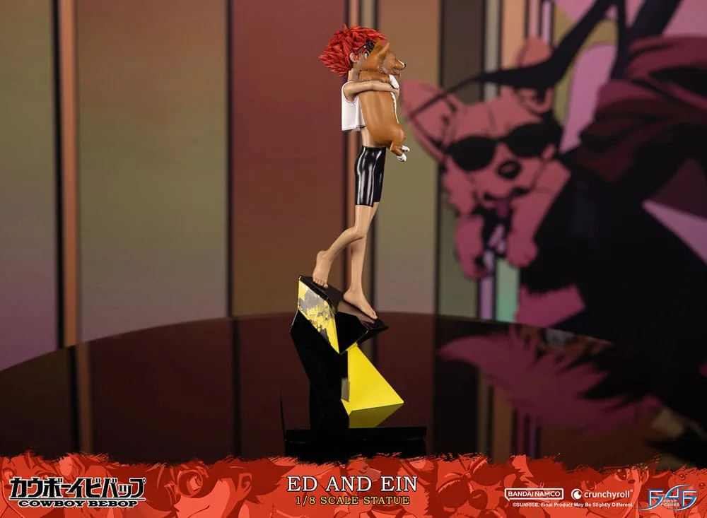 Cowboy Bebop Statue – Ed and Ein 1:8 28 cm 17