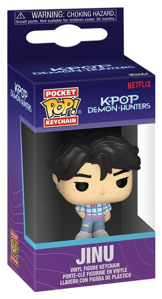 KPop Demon Hunters POP Keychains – Jinu 4 cm Display of 12 2
