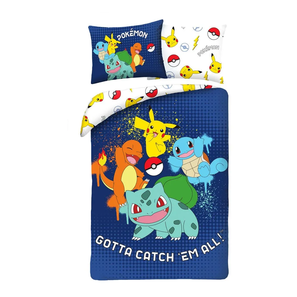 Pokémon Duvet Set – Version 10 140 x 200 cm