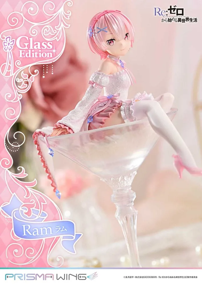 Re:Zero Beeld – Prisma Wing Ram Glass Edition 1/7 24 cm 12