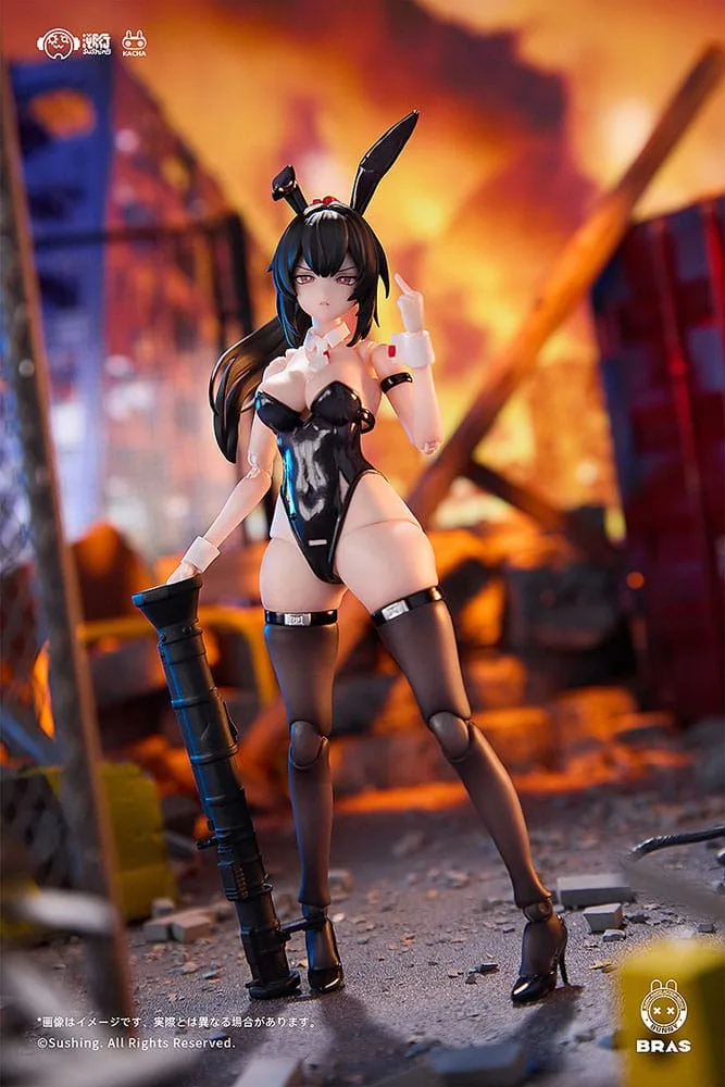 Bunny Rapid Action Squad Figure – Attacker Runa 1/12 16 cm 5
