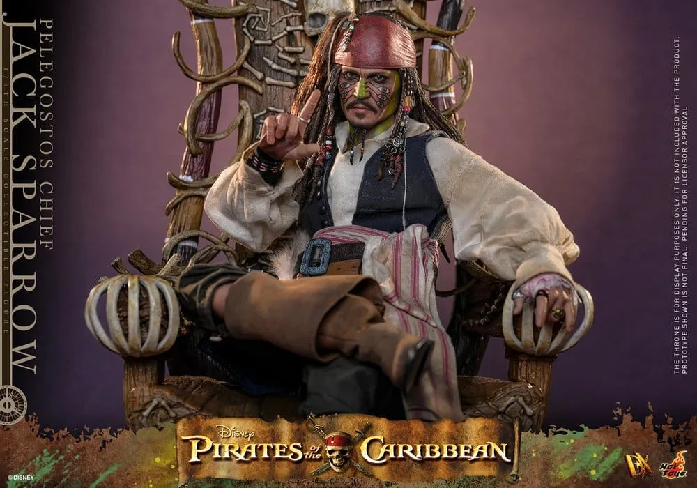 Pirates of the Caribbean Figure – Chief Jack Sparrow 30 cm 6