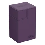 Ultimate Guard Deck Box – Purple Flip’n’Tray 80+ Xenoskin 1