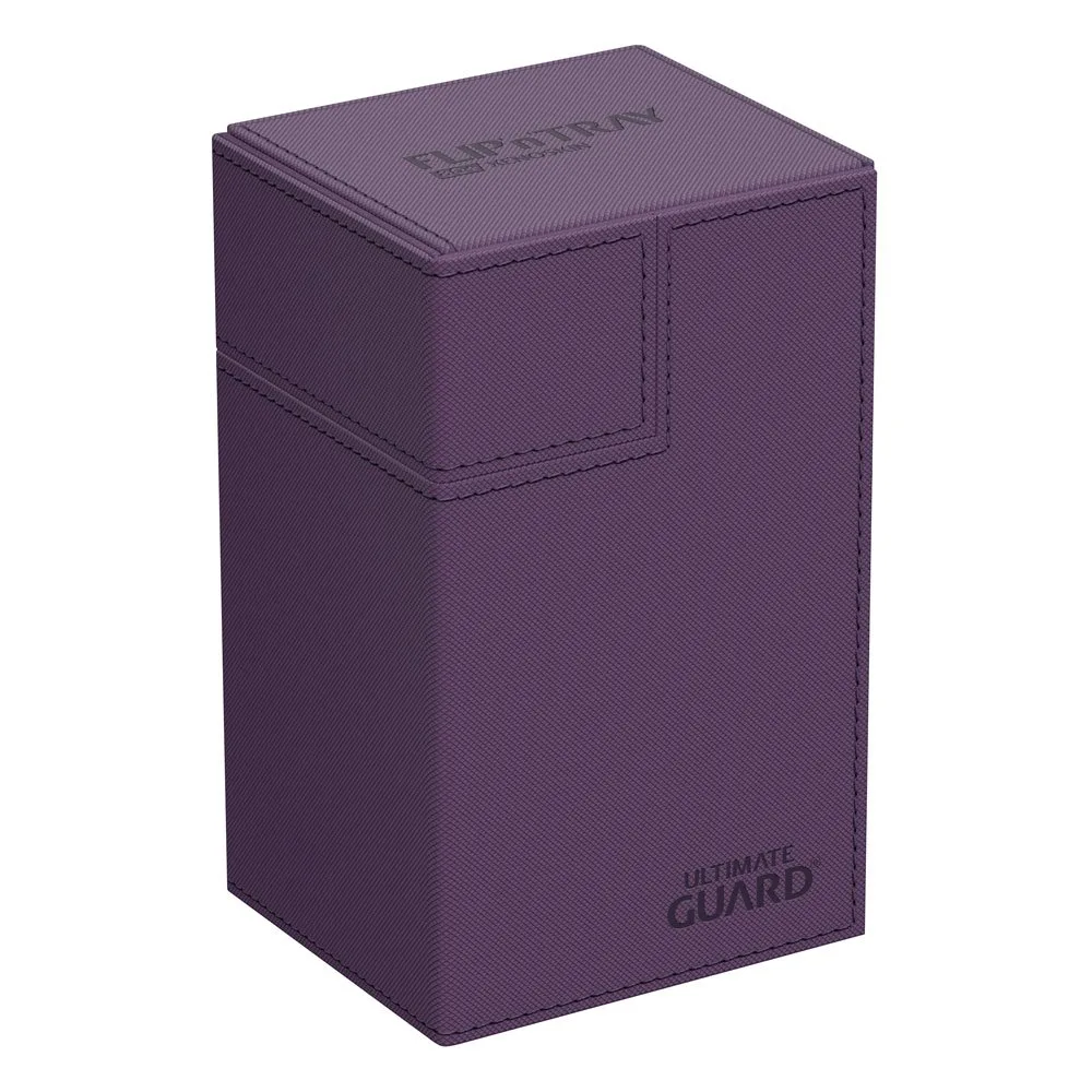 Ultimate Guard Deck Box – Purple Flip'n'Tray 80+ Xenoskin