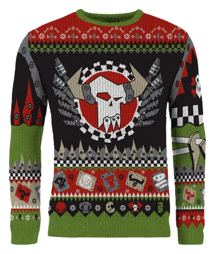 Warhammer 40,000 Christmas Sweater – Ork Size M 3