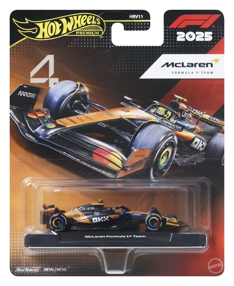 Formula 1 Die-Cast Car – Hot Wheels Premium McLaren Driver 2 1:64 2