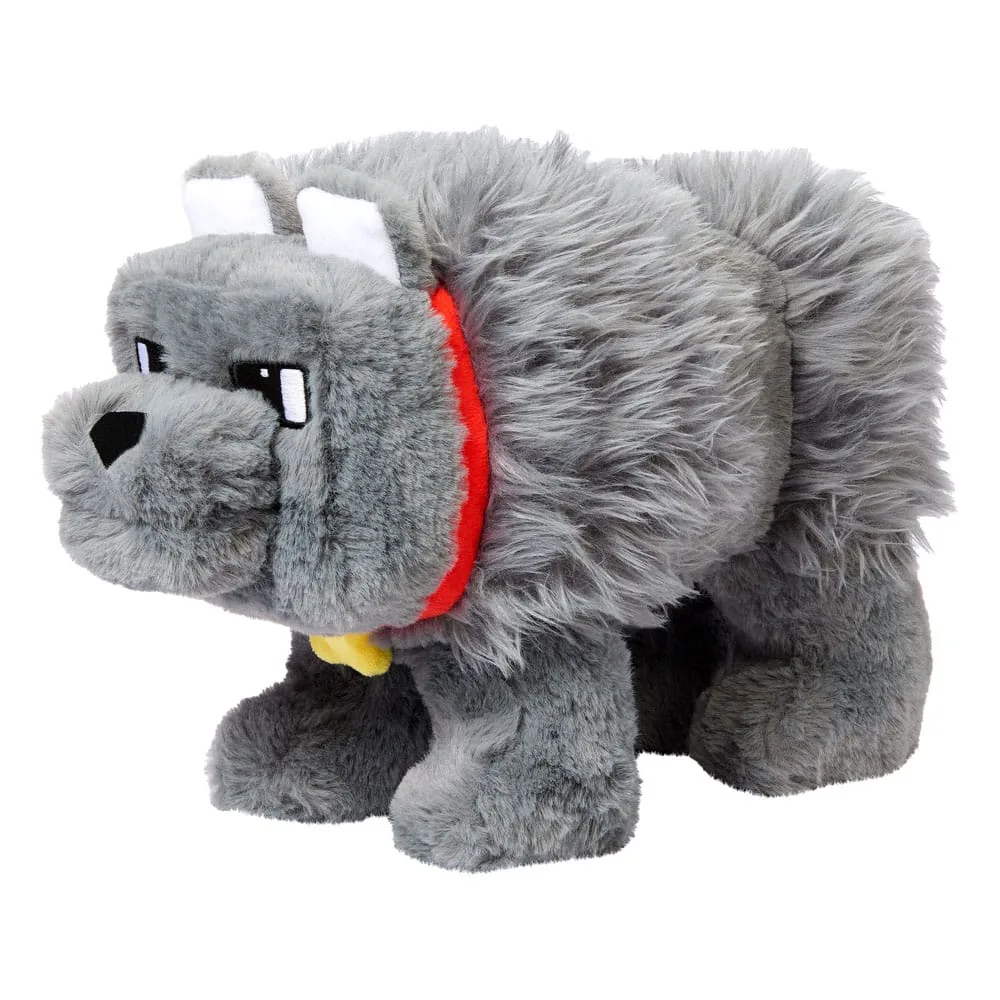 A Minecraft Movie Plush – Dennis the Wolf with Sound 20 cm 6