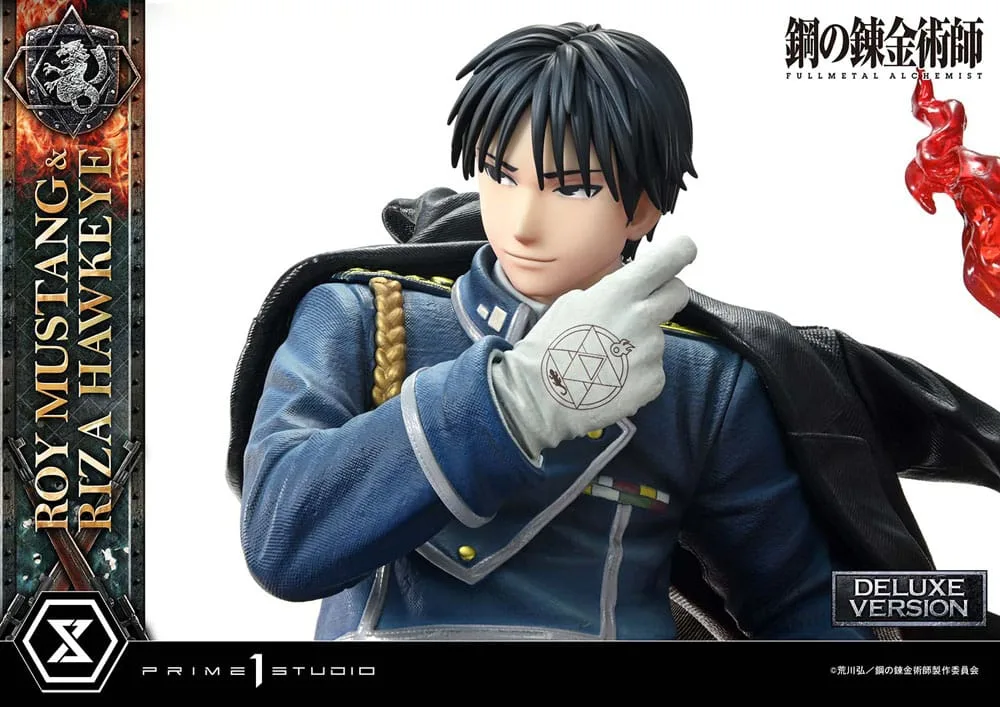 Fullmetal Alchemist Statue – Roy and Riza Deluxe 50 cm 28