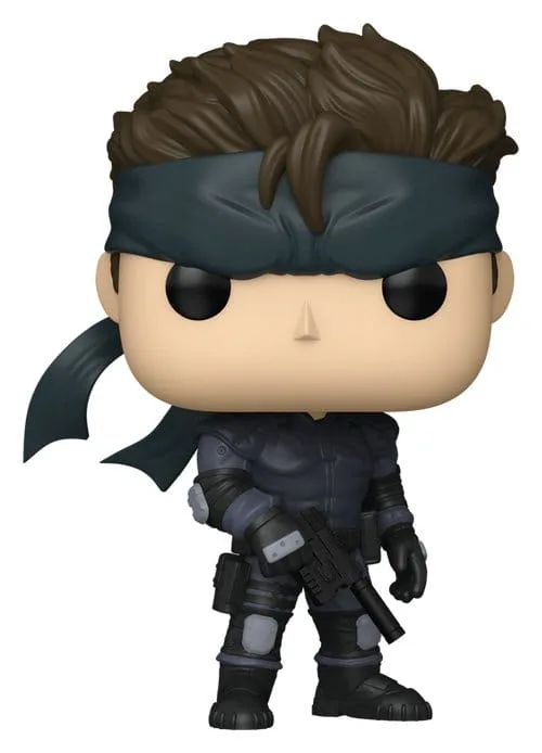 Metal Gear Solid Pop Games Figure – Solid Snake 9 cm