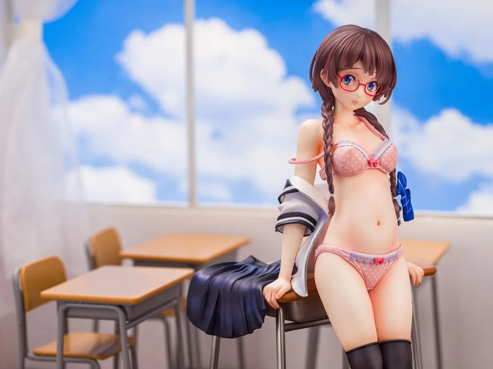 Original Character Statue – Shiritsu Daiki Gakuen Mei 24 cm 13