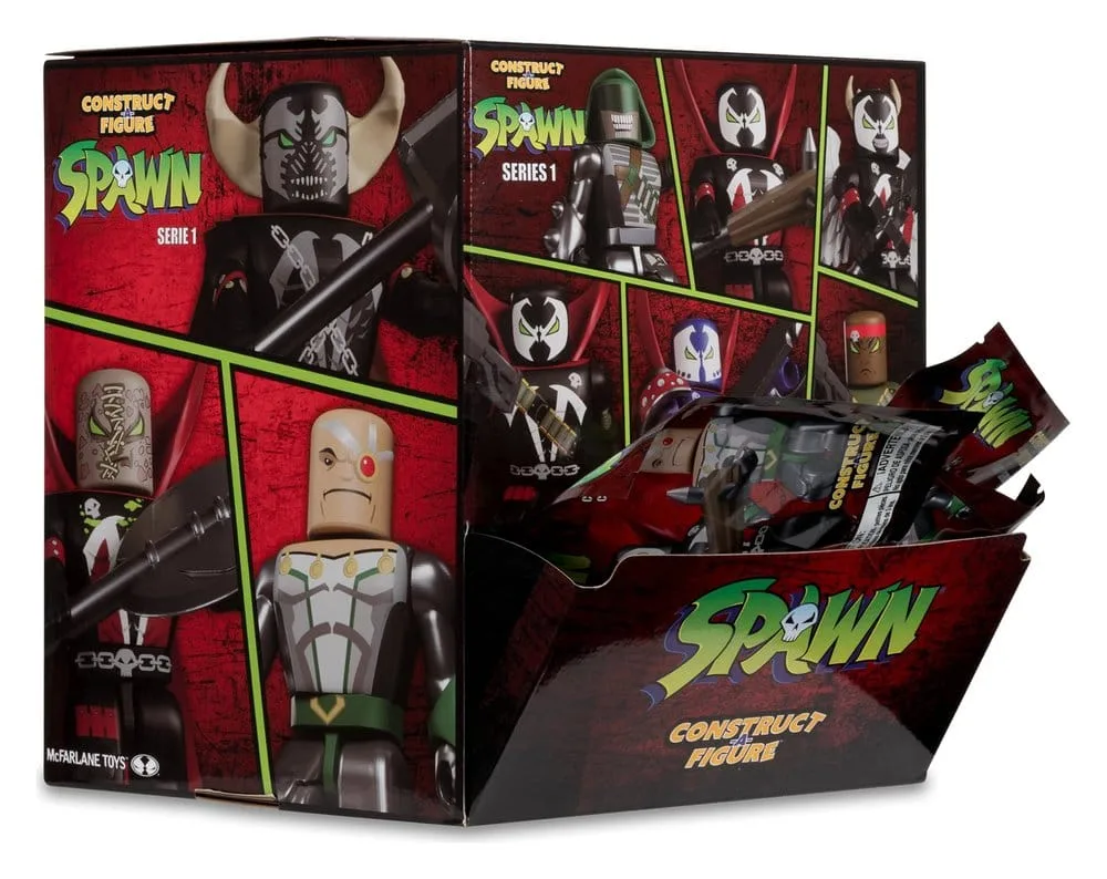 Spawn Construction Figure Display – Series 1 36 Blind Bags 5 cm 6