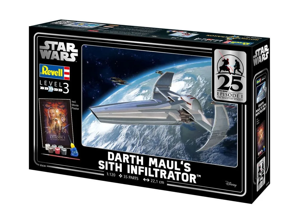 Star Wars Model Kit – Darth Maul’s Sith Infiltrator 22 cm 13