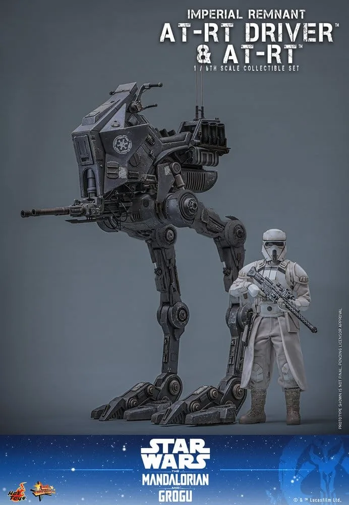 Star Wars Action Figure Set – Imperial AT-RT Driver and Walker 60 cm 9