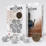 The Witcher Dice Set – Geralt the White Wolf 2