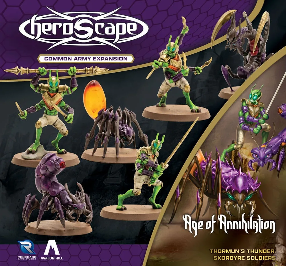 Heroscape Army Expansion – Skordyre Soldiers Common English 3