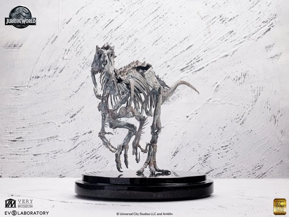 Jurassic World Statue – Indominus Rex Skeleton Bronze 24 cm 7