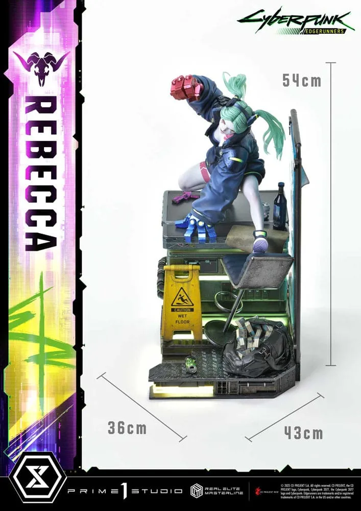 Cyberpunk Edgerunners Statue – Rebecca 1/4 Scale 54 cm 7