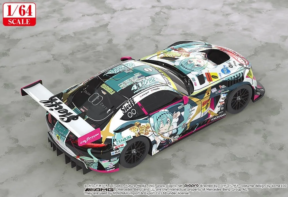 Hatsune Miku GT Project Model Car – AMG 2018 SUPER GT 1/64 7 cm 3