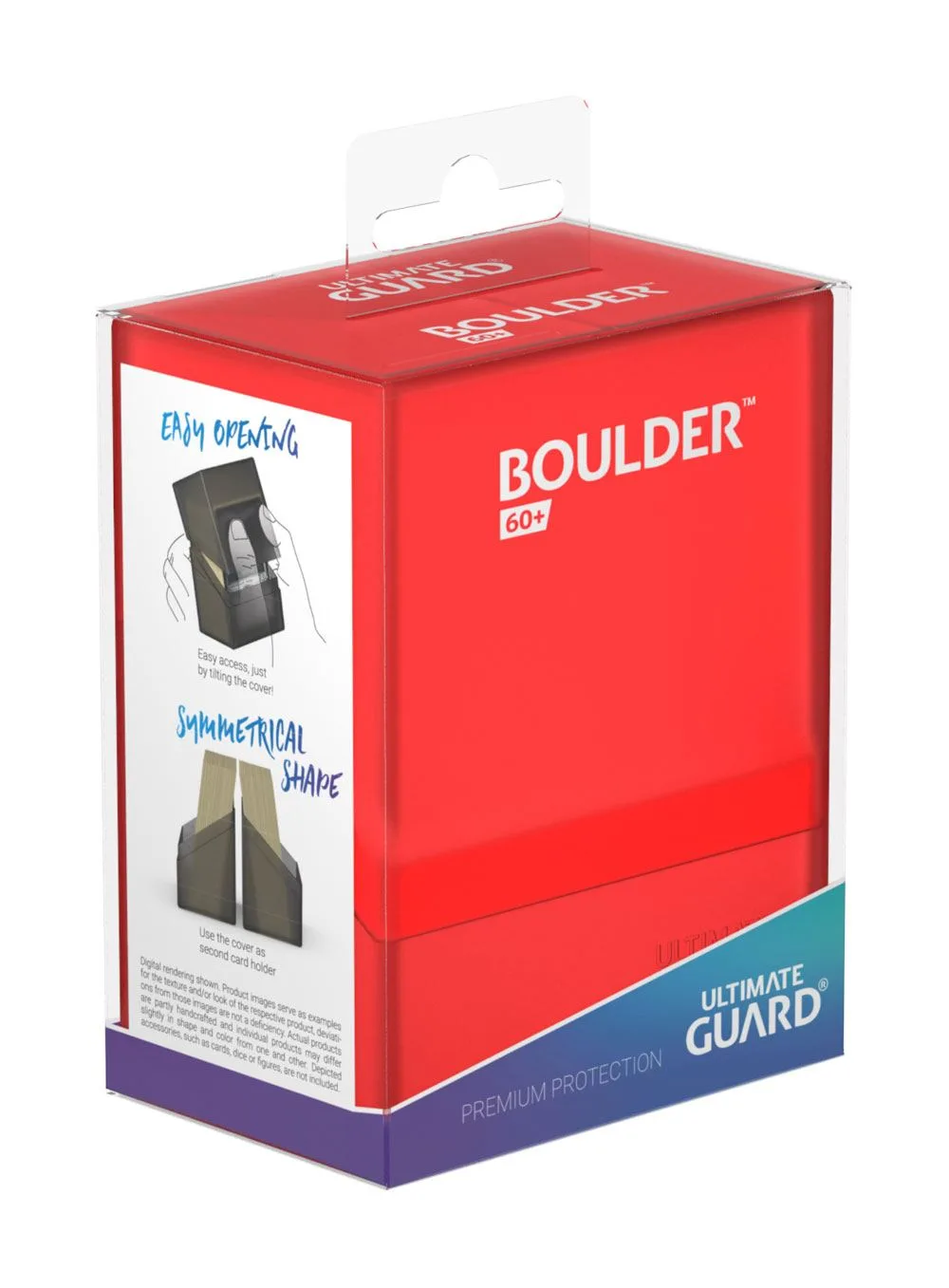 Ultimate Guard Deck Box – Boulder 60+ Ruby 7