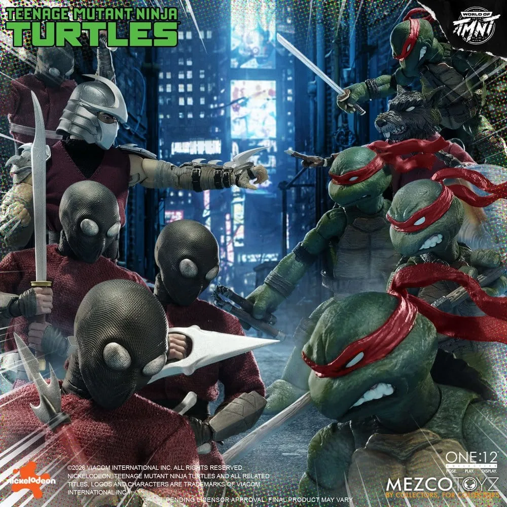Teenage Mutant Ninja Turtles Figure Set – Red Mask Edition 17 cm 11