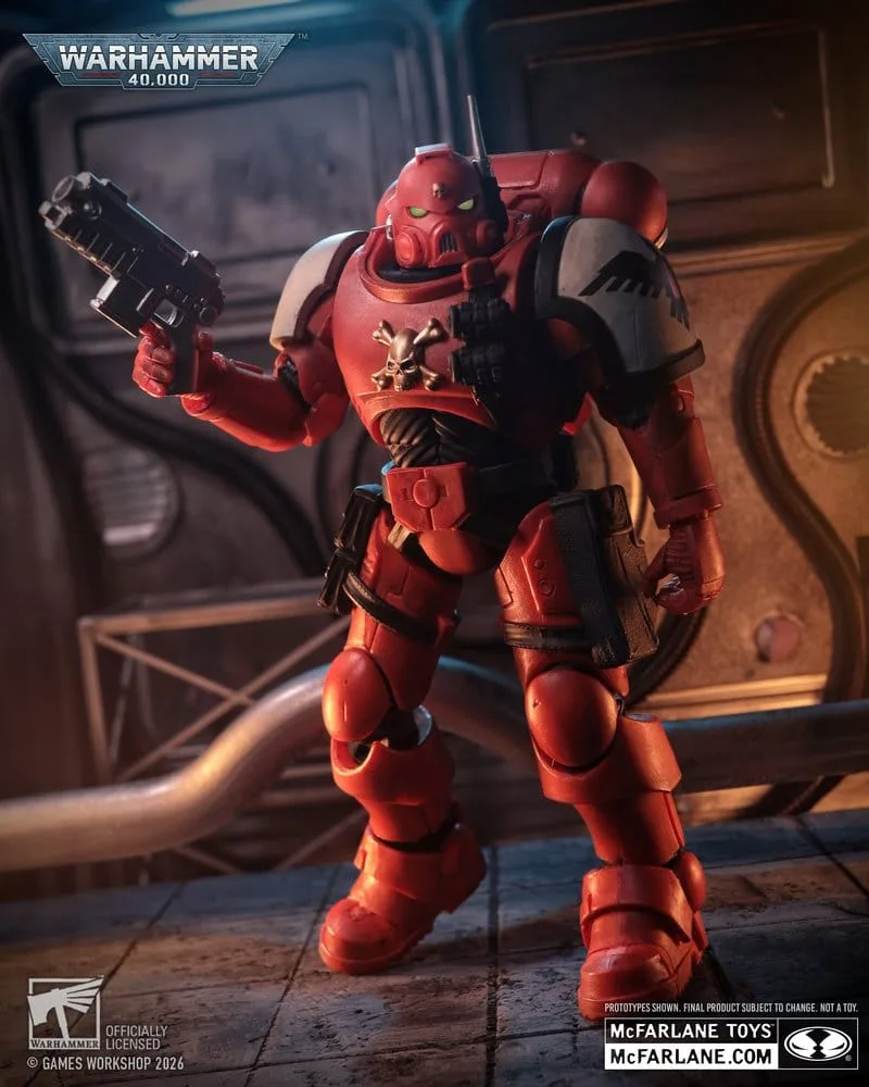 Warhammer 40,000 Action Figure – Blood Ravens Infiltrator 20 cm 10
