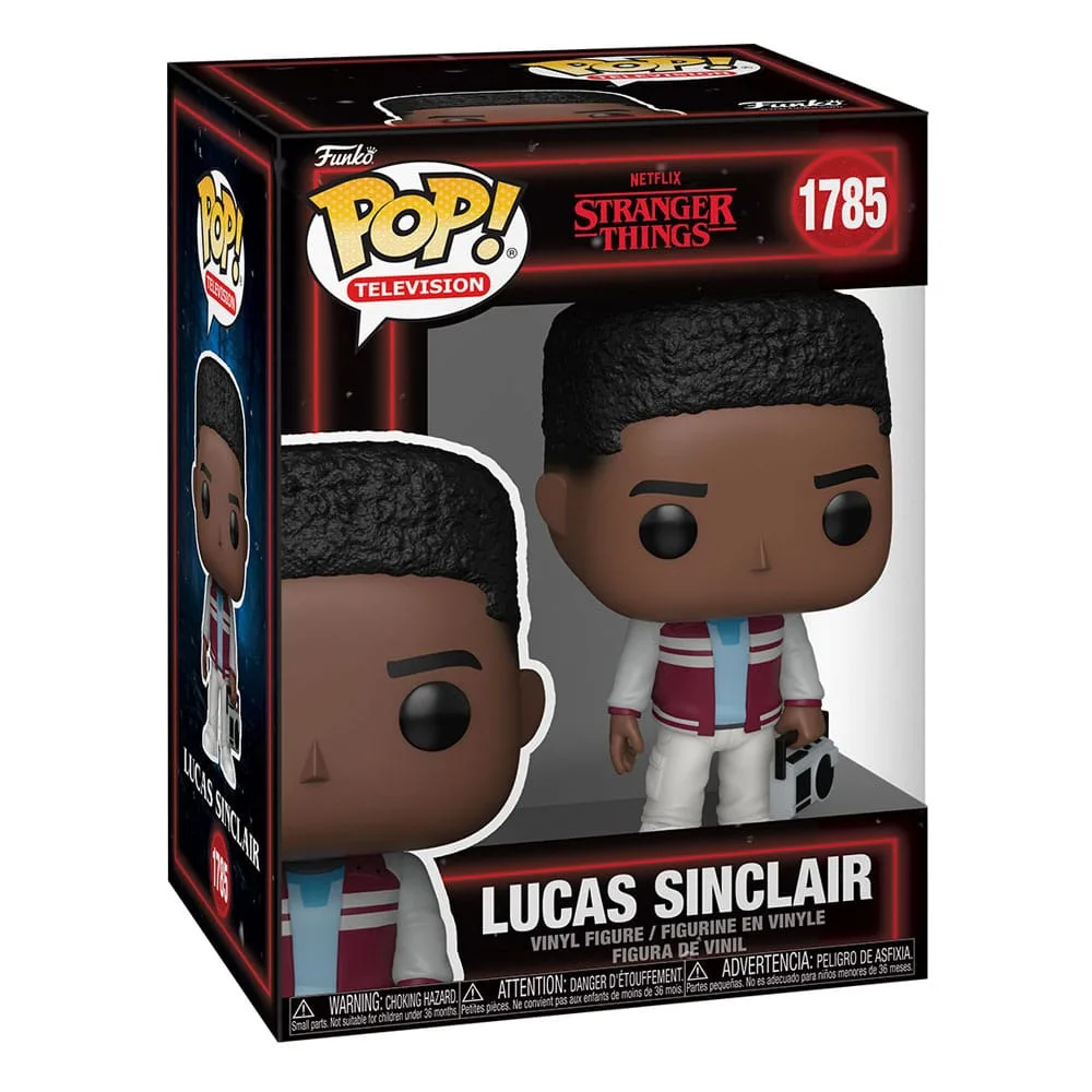 Stranger Things POP Vinyl Figure – Lucas Sinclair with Boombox 9 cm 2