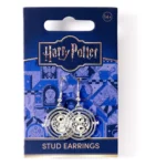 Harry Potter Earrings – Silver Tone Time Turner 2