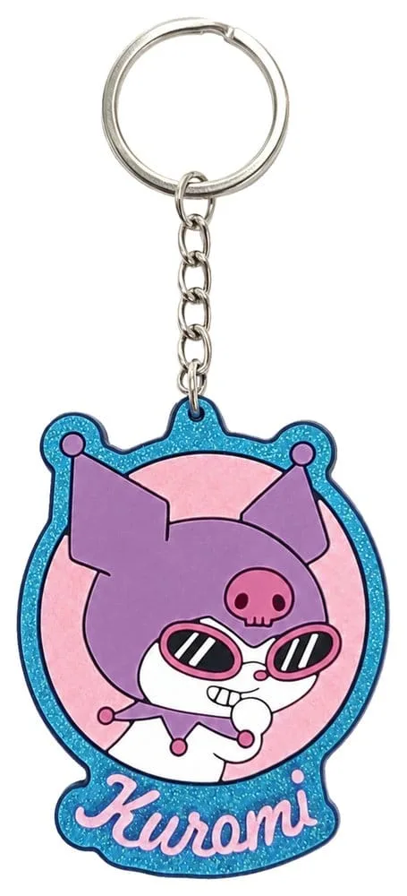 Sanrio Rubber Keychain – Kuromi 7 cm