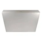 Evoretro Display Case – Lockable Silver 91.44 x 60.96 x 10.16 cm 3