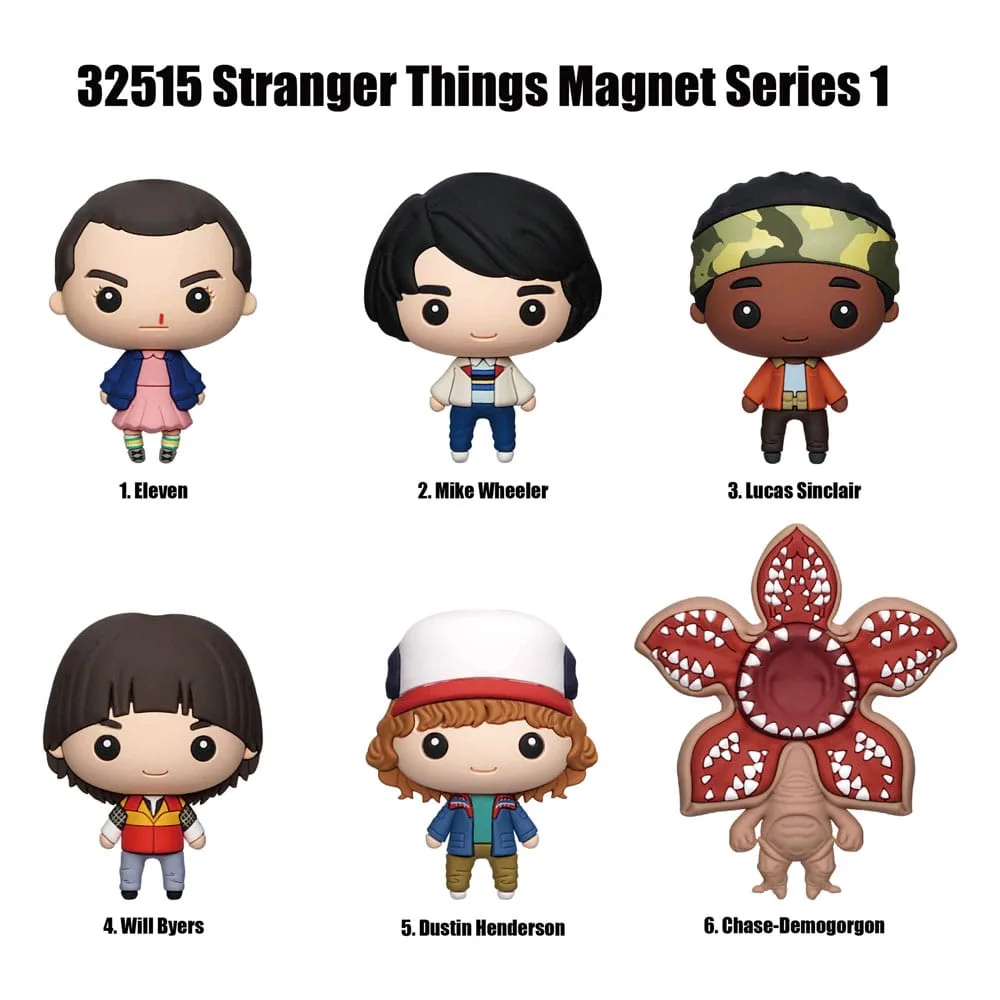 Stranger Things Magnet Blind Bags – Series 1 Display of 12