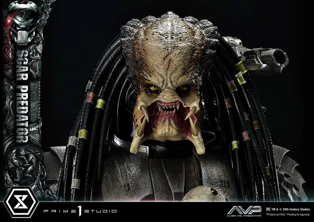 Alien vs Predator Statue – Scar Predator 1/3 93 cm 13