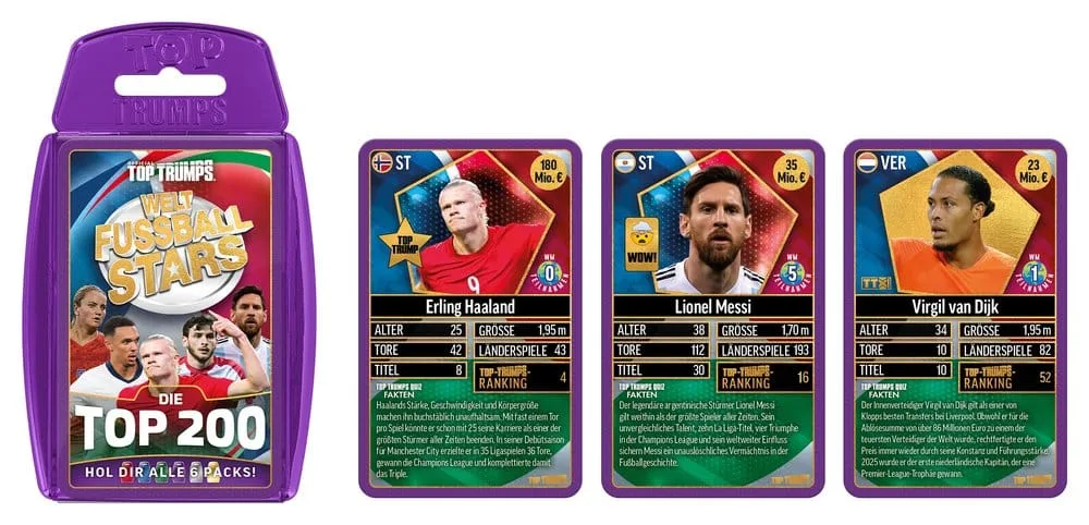 World Football Stars Card Game – 200 Pack 4 German Edition 8