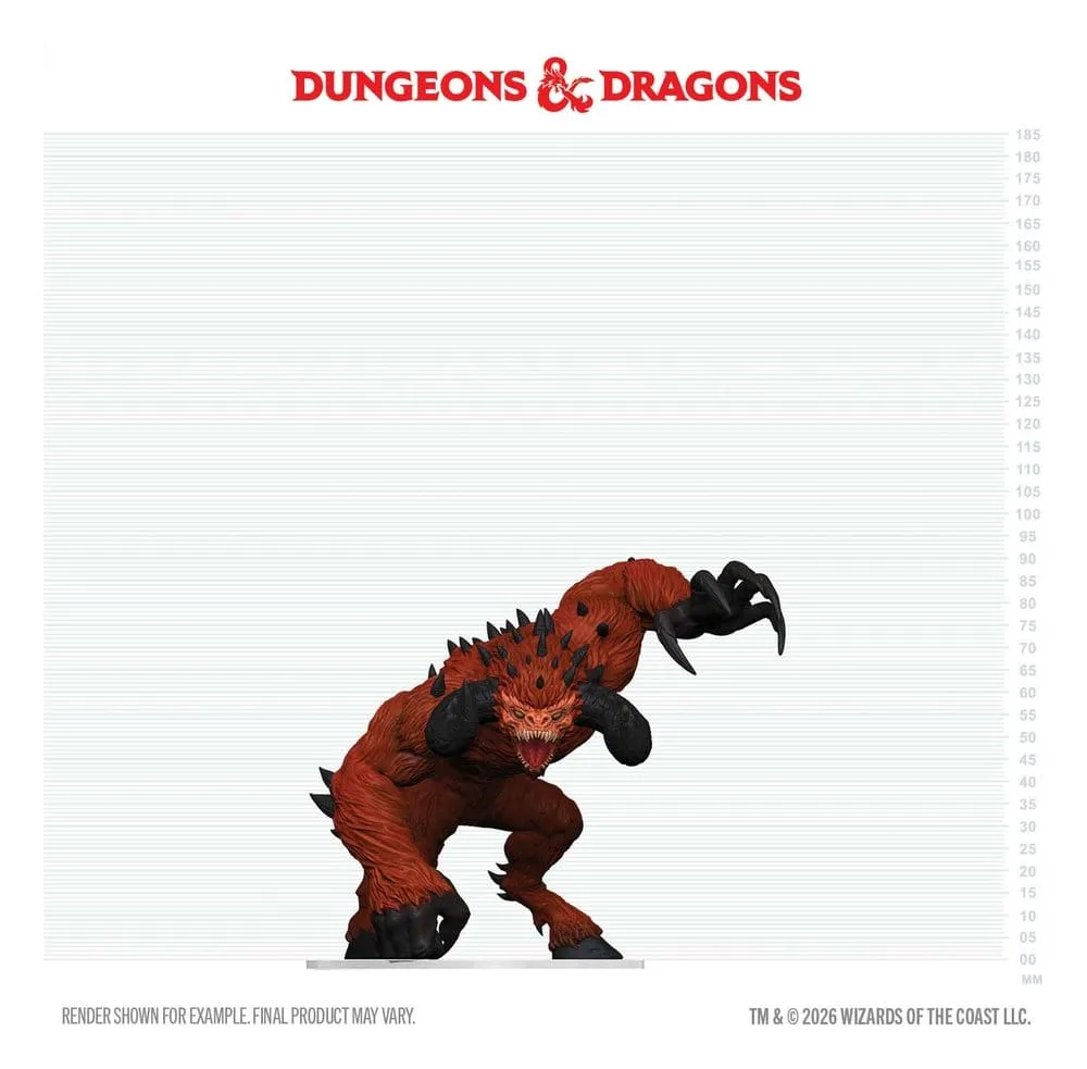 Dungeons & Dragons Miniature – Icons of the Realms Goristro 15 cm