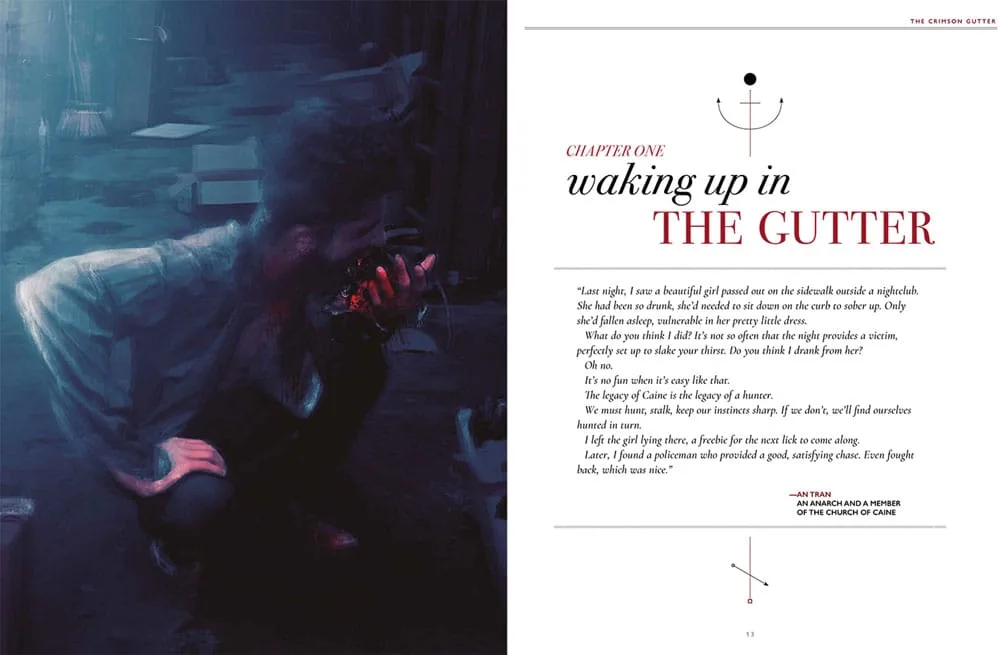 Vampire The Masquerade RPG Book – The Crimson Gutter 5th Edition 2