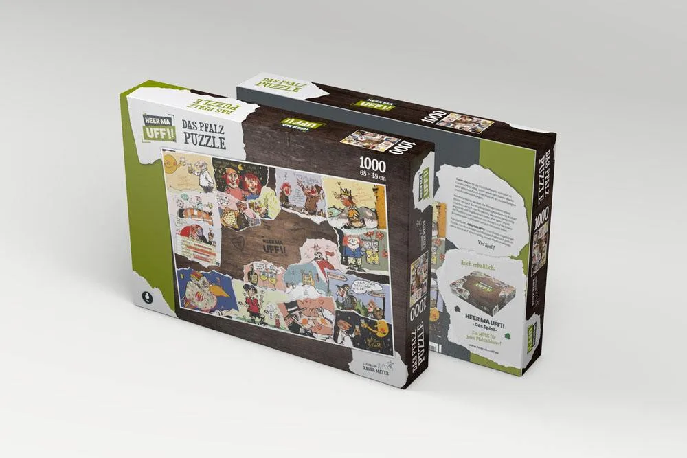 Heer Ma Uff Jigsaw Puzzle – Das Pfalzpuzzle 1000 Pieces 68 x 48 cm 4